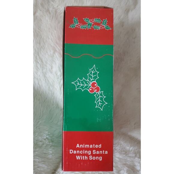 Vintage Dancing Santa Singing Animated Holiday Collection Christmas Decoration - Picture 4 of 5